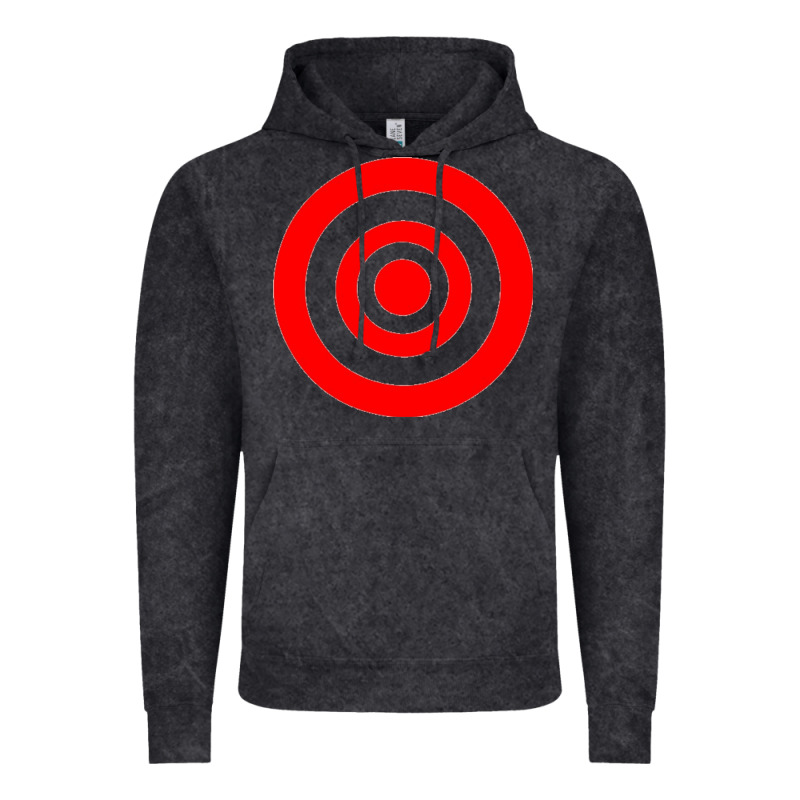 Bullseye Target Vintage Hoodie by linhVisuals | Teevron