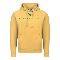 Vintage Mustard cathay pacific essential Vintage Hoodie - linhVisuals