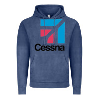 Vintage Denim cessnas Vintage Hoodie - linhVisuals