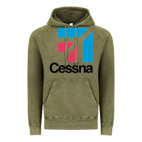 Vintage Olive cessnas Vintage Hoodie - linhVisuals