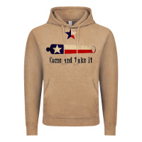 Vintage Coffee come and take it   texas flag essential Vintage Hoodie - linhVisuals