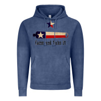 Vintage Denim come and take it   texas flag essential Vintage Hoodie - linhVisuals