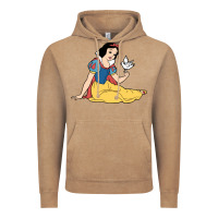 Vintage Coffee snow white Vintage Hoodie - linhVisuals