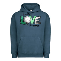 Pigment Midnight Navy for the love of the game golf Urban Hoodie - Jasminsmagicworld