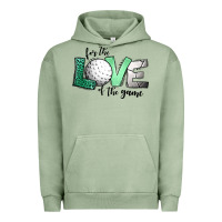 Pigment Oil Green for the love of the game golf Urban Hoodie - Jasminsmagicworld