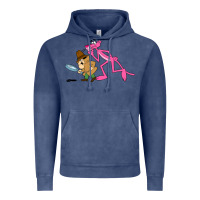 Vintage Denim the pink panther Vintage Hoodie - linhVisuals