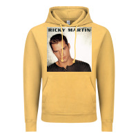 Vintage Mustard ricky martin   ricky martin Vintage Hoodie - linhVisuals