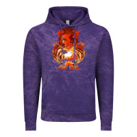 Cloud Purple set your heart ablaze Vintage Hoodie - linhVisuals