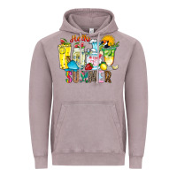 Vintage Zinc hello summer drink Vintage Hoodie - CowhideDigitalArt