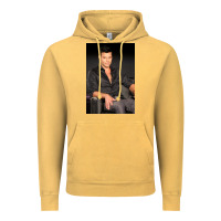 Vintage Mustard who is ricky martin playing in ameri Vintage Hoodie - linhVisuals