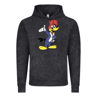 Vintage Black woody woodpecker Vintage Hoodie - linhVisuals