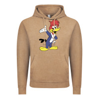 Vintage Coffee woody woodpecker Vintage Hoodie - linhVisuals