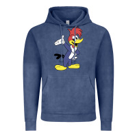 Vintage Denim woody woodpecker Vintage Hoodie - linhVisuals
