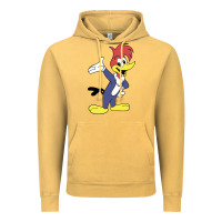Vintage Mustard woody woodpecker Vintage Hoodie - linhVisuals