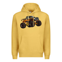 Antique Gold monster truck Premium Hoodie - Artiststas