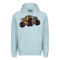 Blue Mist monster truck Premium Hoodie - Artiststas
