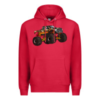 Cardinal monster truck Premium Hoodie - Artiststas