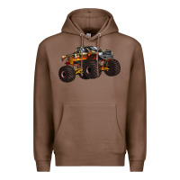 Chestnut monster truck Premium Hoodie - Artiststas