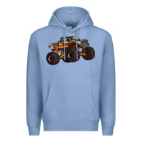 Colony Blue monster truck Premium Hoodie - Artiststas