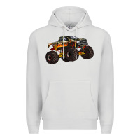 Dove Grey monster truck Premium Hoodie - Artiststas