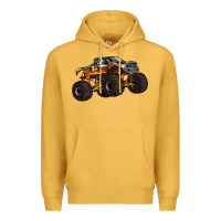 Mustard monster truck Premium Hoodie - Artiststas