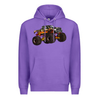 Purple monster truck Premium Hoodie - Artiststas