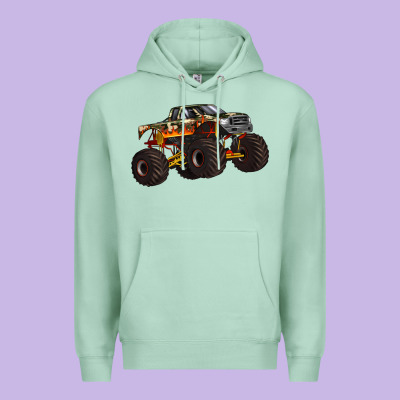 Monster Truck Premium Hoodie Designed By Artiststas