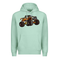 Seafoam monster truck Premium Hoodie - Artiststas
