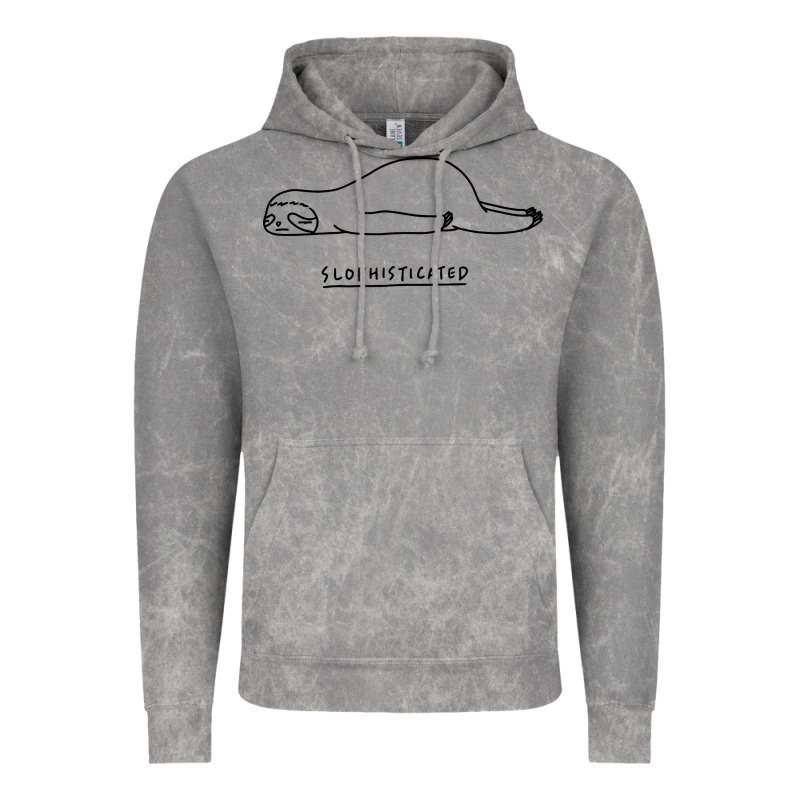Funny Animal Sloth Slophisticated Vintage Hoodie by linhVisuals | Teevron
