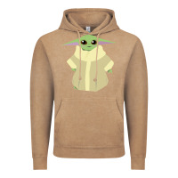 Vintage Coffee Baby Grogu Legend Vintage Hoodie - linhVisuals