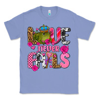 Colony Blue love never fails with prince frog  olivia Classic Tee - OliviaCreatesArt