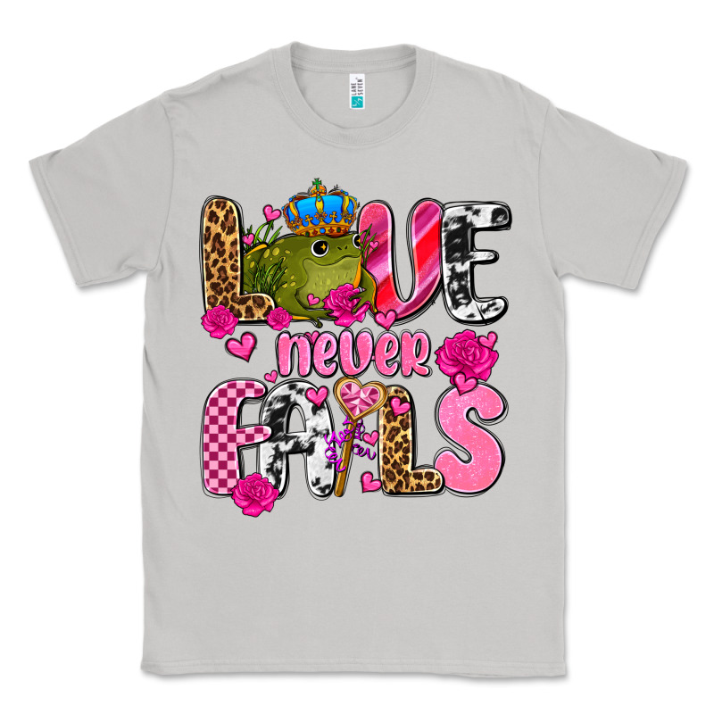 Love Never Fails With Prince Frog  Olivia Classic Tee by OliviaCreatesArt | Teevron