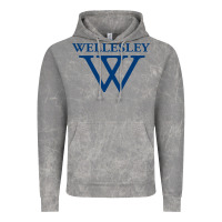 Cloud Rock Wellesley College Vintage Hoodie - linhVisuals
