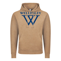 Vintage Coffee Wellesley College Vintage Hoodie - linhVisuals