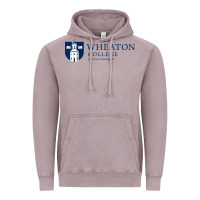 Vintage Zinc Wheaton College Vintage Hoodie - linhVisuals