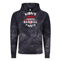 Cloud Black moms against white baseball pants sport lover mothers day Vintage Hoodie - linhVisuals