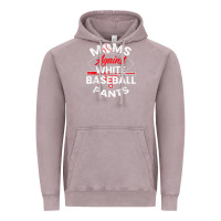 Vintage Zinc moms against white baseball pants sport lover mothers day Vintage Hoodie - linhVisuals