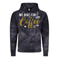 Cloud Black we bike for coffee t shirt Vintage Hoodie - linhVisuals