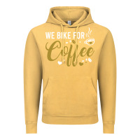 Vintage Mustard we bike for coffee t shirt Vintage Hoodie - linhVisuals