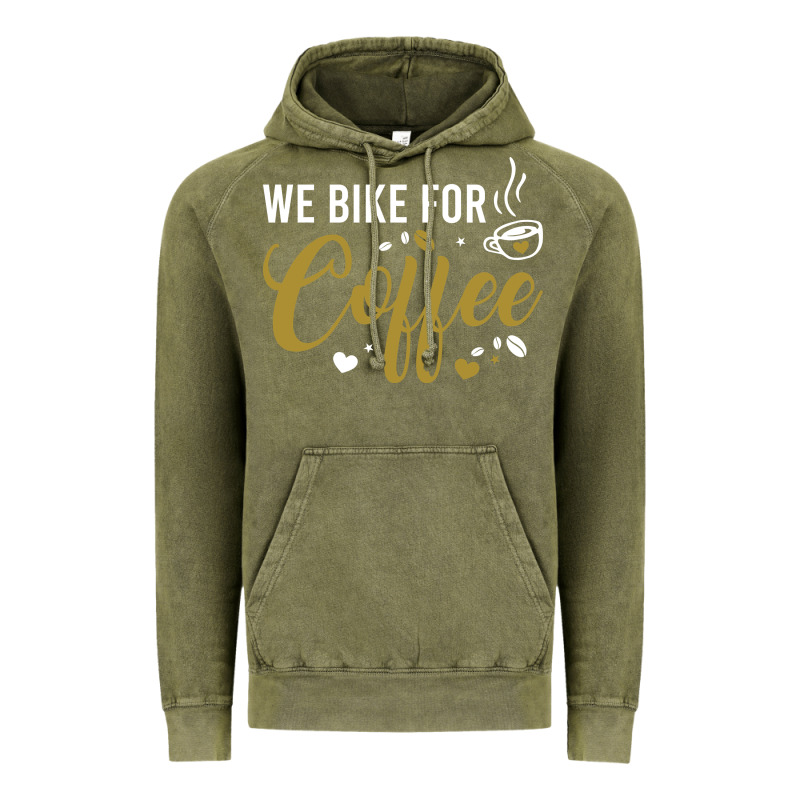 We Bike For Coffee T Shirt Vintage Hoodie by linhVisuals | Teevron