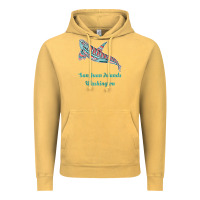 Vintage Mustard san juan islands upward orca killer whale native american raglan baseb Vintage Hoodie - linhVisuals