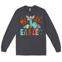 Smoke My 1st Easter Long Sleeve Tee - CowhideDigitalArt