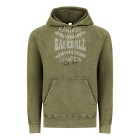 Vintage Olive fantasy baseball champion distressed Vintage Hoodie - linhVisuals