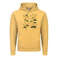 Vintage Mustard Funny Cat Camouflage Vintage Hoodie - linhVisuals