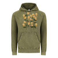 Vintage Olive Funny Cat Camouflage Vintage Hoodie - linhVisuals