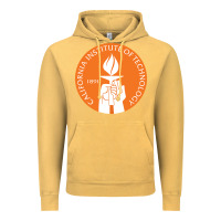 Vintage Mustard california institute of technology Vintage Hoodie - linhVisuals