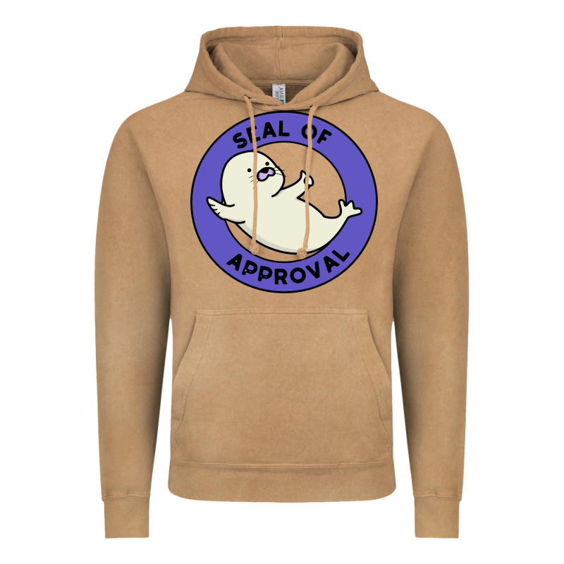 Seal Of Approval Baby Art Vintage Hoodie by linhVisuals | Teevron