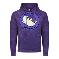Cloud Purple seal of approval baby art Vintage Hoodie - linhVisuals