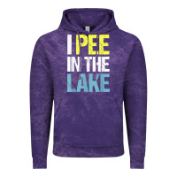 Cloud Purple i pee in the lake funny summer vacation t shirt Vintage Hoodie - linhVisuals