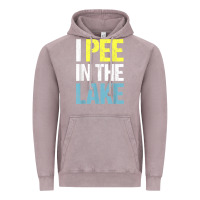 Vintage Zinc i pee in the lake funny summer vacation t shirt Vintage Hoodie - linhVisuals